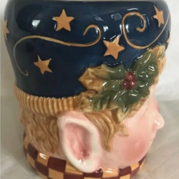 SUSAN WINGET Christmas Elf Coffee Cup Mug Certified International/Christmas Mugs - Picture 3 of 5